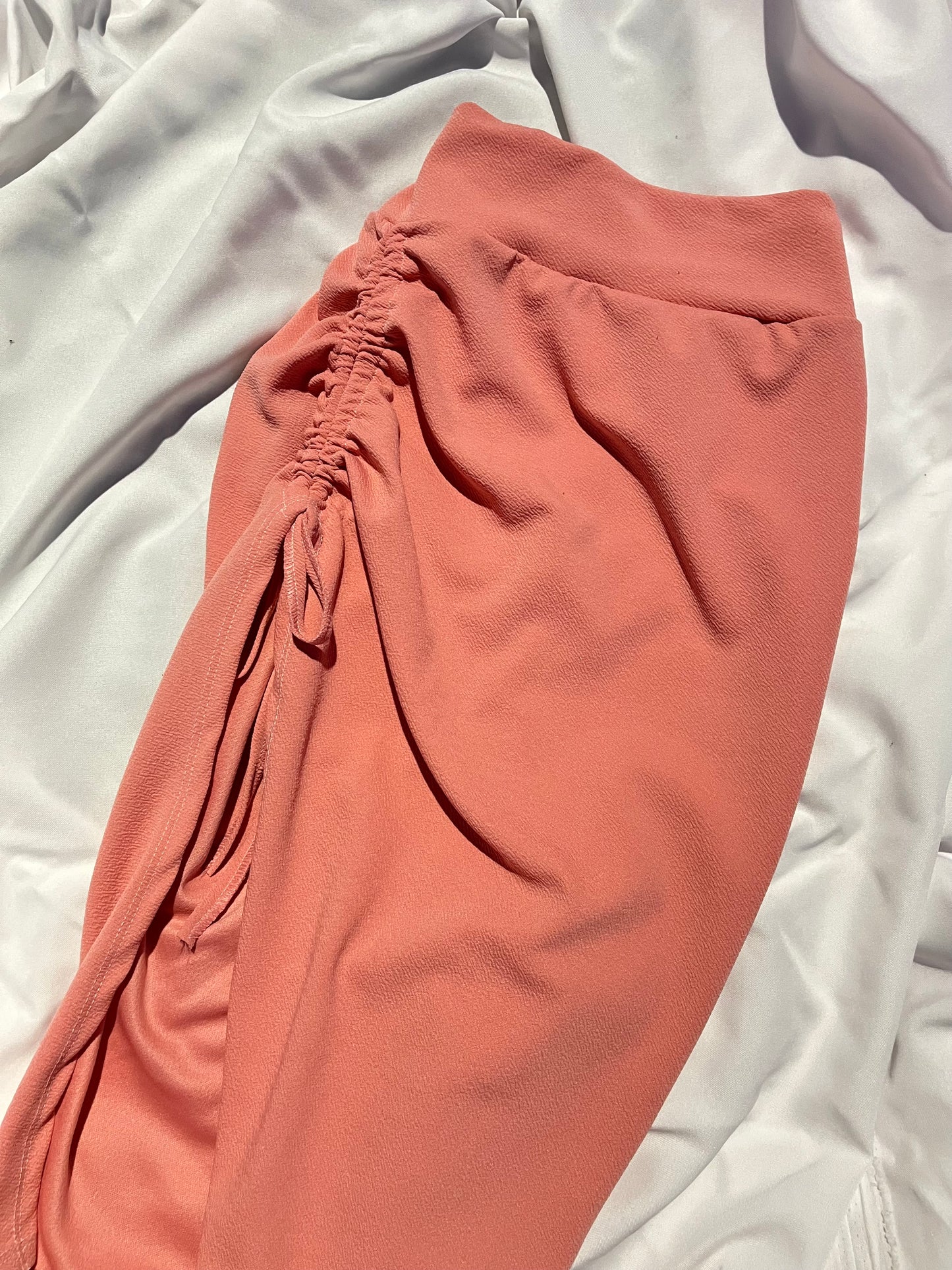 Falda Midi Rosa