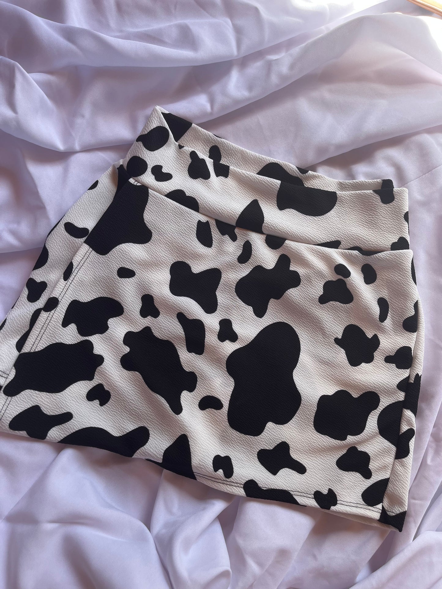 Falda Short Animal Print Vaquita