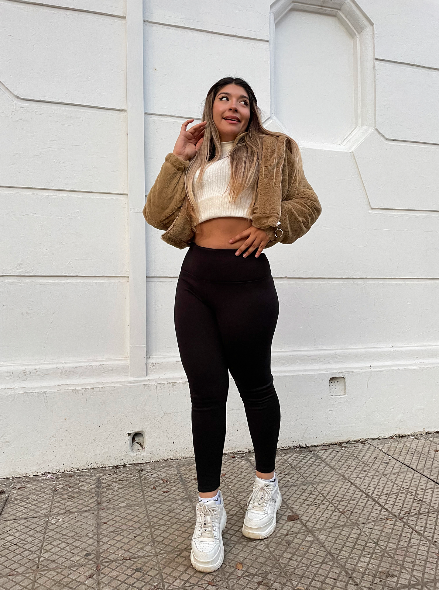 Calza Forrada Negra