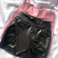 Falda Short Eco Cuero