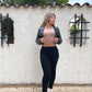 Jeans Faja Interna Negro