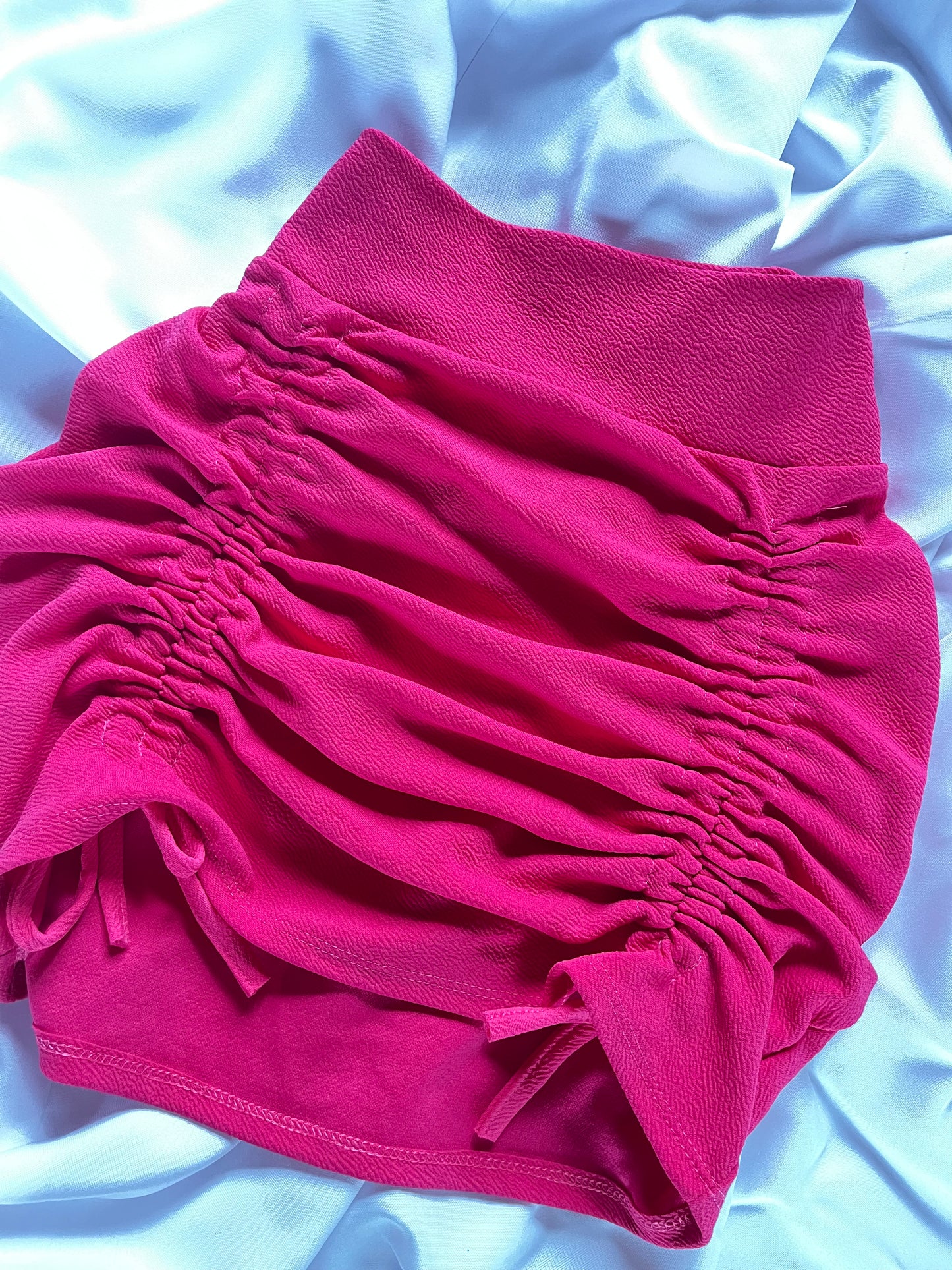 Falda RIB Fucsia