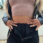 Jeans Faja Interna Negro