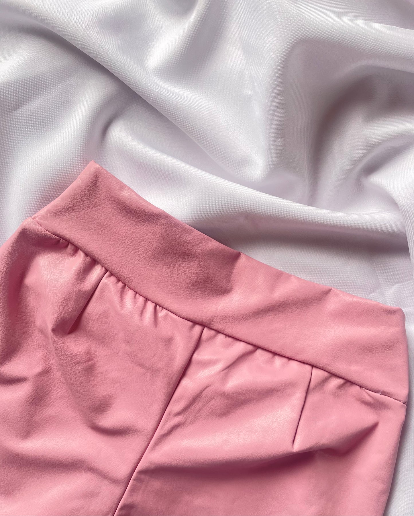 Falda Short Eco Cuero