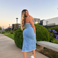 Falda Larga Denim