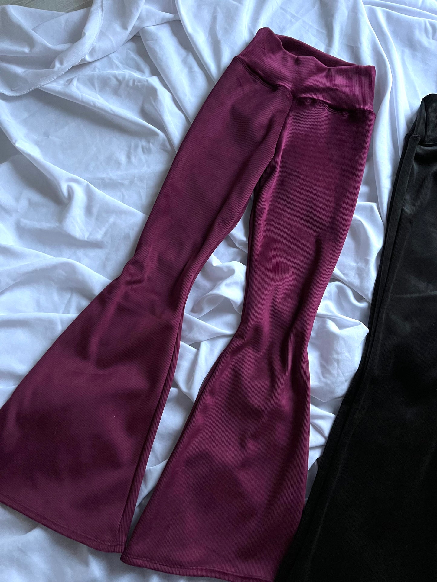 Flare Pants Cotelé