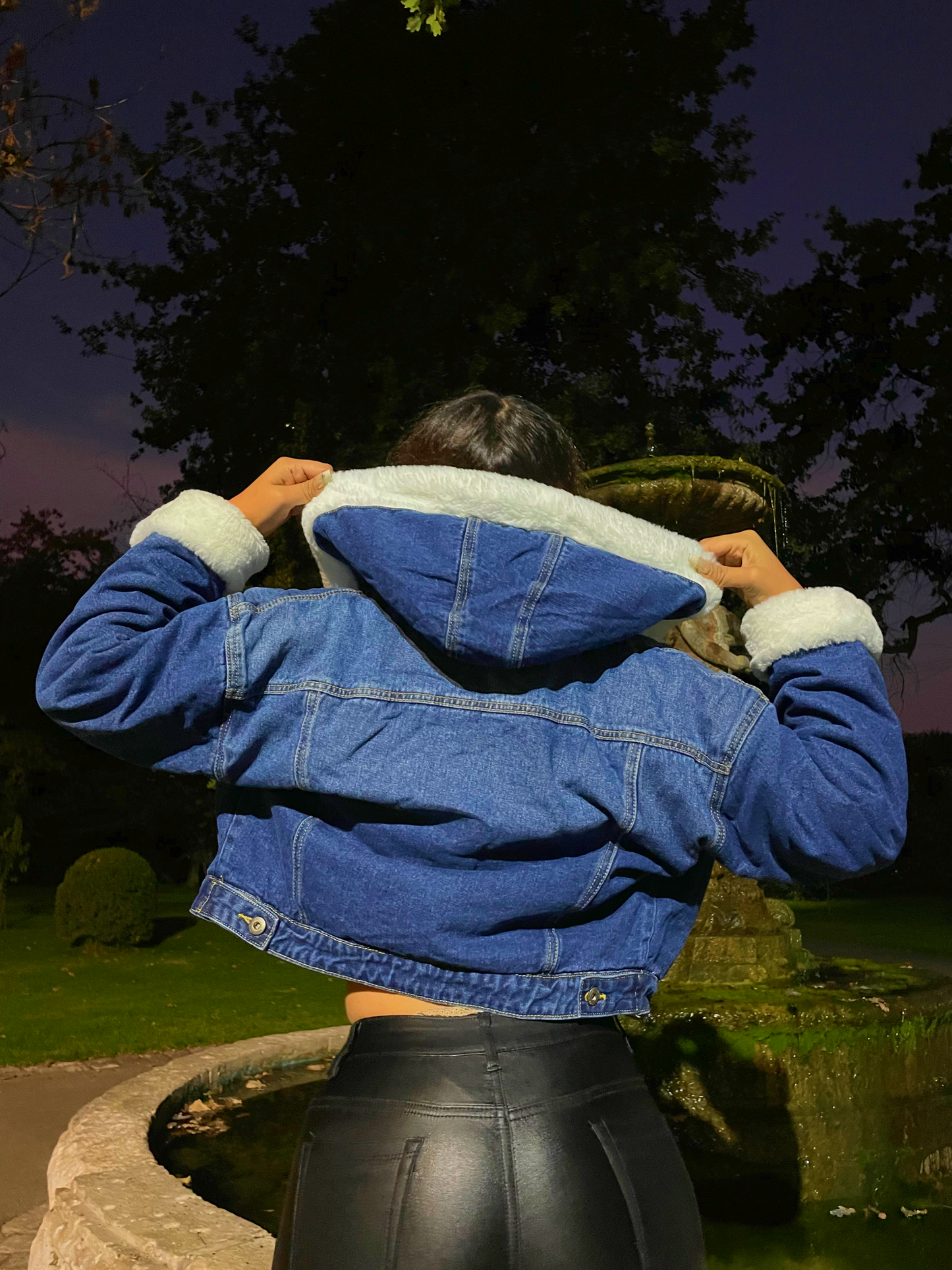 Chaqueta Jeans Forrada