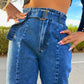 Jeans Wide Leg Butterfly